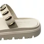 Birken Moleca Feminino Branco Off Ferragens Douradas 