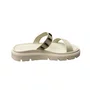 Birken Moleca Feminino Branco Off Ferragens Douradas 