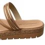 Birken Moleca Feminino Nude Dourado