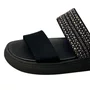 Birken Moleca Feminino Preto Tira Cravejada 