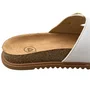 Birken Molekinha Feminina Infantil Branco Fivelas Douradas