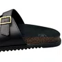 Birken Molekinha Feminina Infantil Preto Fivelas Douradas
