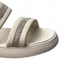 Birken Molekinha Infantil Feminina Branco Off Tira Cravejada 