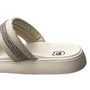 Birken Molekinha Infantil Feminina Branco Off Tira Cravejada 