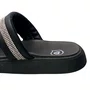 Birken Molekinha Infantil Feminina Preto Tira Cravejada 