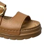 Birken Pegada Feminino Caramelo Couro 