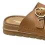 Birken Pegada Feminino Caramelo Couro 