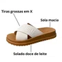 Birken Petite Jolie Feminina Doce De Leite White 