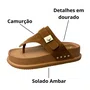 Birken Santinelli Feminina Ambar Camurção
