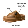 Birken Santinelli Feminina Ambar Couro 