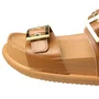 Birken Santinelli Feminina Ambar Fivelas Douradas 