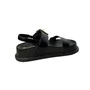Birken Santinelli Feminina Preto Fivela Dourada