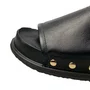 Birken Santinelli Feminino Preto Couro 
