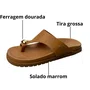Birken Softli Feminina Ambar Ferragem Dourada 