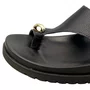 Birken Softli Feminina Preta Ferragem Dourada 