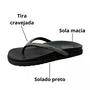 Birken Softli Feminina Preto Tira Cravejada