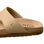 Birken Softli Feminina Sand Ferragem Dourada 
