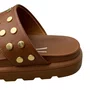 Birken Vizzano Feminino Mocca Dourado 