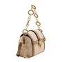 Bolsa Chenson Feminina Bege Ferragens Douradas 