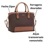 Bolsa Chenson Feminina Café Alça Mão