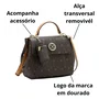 Bolsa Chenson Feminina Café Alça Mão