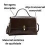 Bolsa Chenson Feminina Café Alça Mão