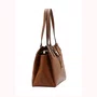 Bolsa Chenson Feminina Café Ferragens Douradas 