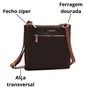 Bolsa Chenson Feminina Café Transversal 