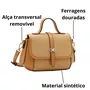 Bolsa Chenson Feminina Marrom Alça Mão 