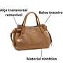Bolsa Chenson Feminina Marrom Alça Mão 