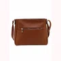 Bolsa Chenson Feminina Marrom Alça Transversal 