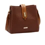 Bolsa Chenson Feminina Marrom Alça Transversal 