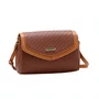 Bolsa Chenson Feminina Marrom Alça Transversal 