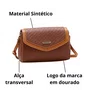 Bolsa Chenson Feminina Marrom Alça Transversal 