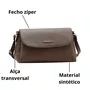Bolsa Chenson Feminina Marrom Alça Transversal 