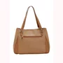 Bolsa Chenson Feminina Marrom Ferragens Douradas