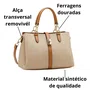 Bolsa Chenson Feminina Nude Alça Mão 