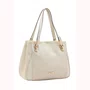 Bolsa Chenson Feminina Off White Ferragens Douradas  
