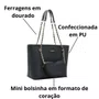 Bolsa Chenson Feminina Preta Alça De Mão