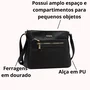 Bolsa Chenson Feminina Preta Alça Transversal 