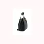 Bolsa Chenson Feminina Preta Ferragens Douradas 