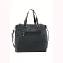 Bolsa Chenson Feminina Preta Ferragens Douradas 