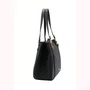Bolsa Chenson Feminina Preta Ferragens Douradas