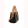 Bolsa Chenson Feminina Preta Ferragens Douradas