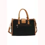 Bolsa Chenson Feminina Preta Ferragens Douradas