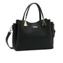Bolsa Chenson Feminina Preto Ferragens Douradas 