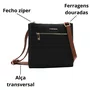 Bolsa Chenson Feminina Preto Transversal 