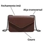 Bolsa Santa Lolla Dark Cocoa Alça Transversal