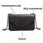 Bolsa Santa Lolla Preta Alça Transversal