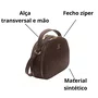 Bolsa Wj Feminina Café Alça Transversal 